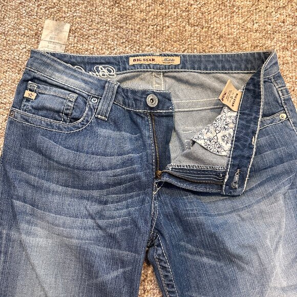 NWT Big Star Jeans Maddie Mid Rise Boot Sz 32R - Picture 8 of 11
